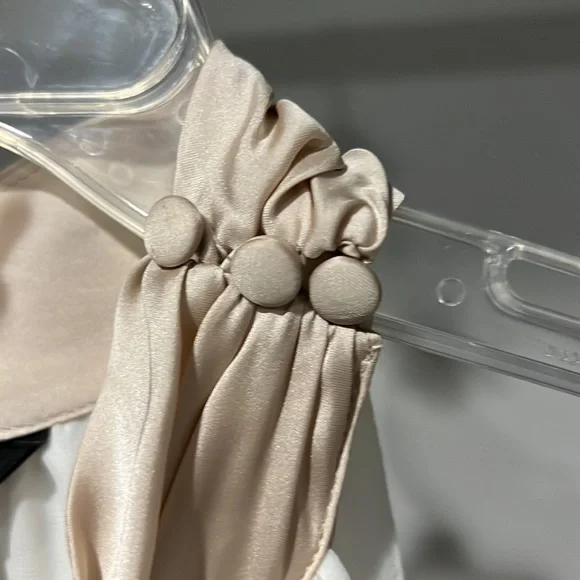 White House Black Market Mock Neck Sleeveless Top - Picture 7 of 8